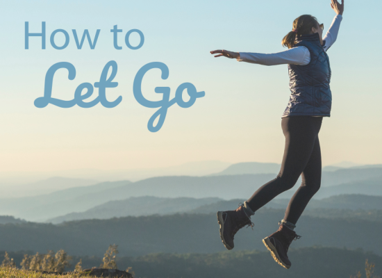 How to Let Go for home page
